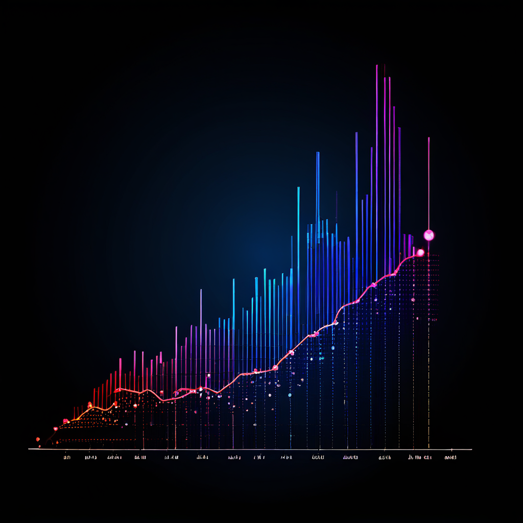 정규 분포의 종 모양 곡선에서 벗어난 멀리 떨어진 데이터 포인트가 강조된 이항 분포 그래프로, 통계적 이상치를 시각적으로 보여줍니다.