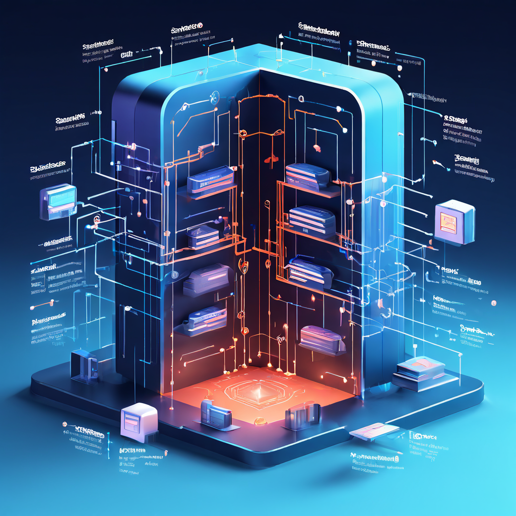 계층적 보안 프로토콜이 다중 잠금 장치와 차단된 자금 이동 경로를 통해 의도적인 보안 강화를 시각적으로 표현한 개념도입니다.