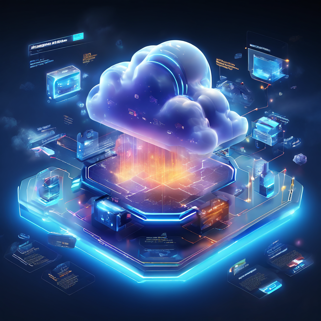 Abstract cloud and data layers illustrate timing of visible limits in a premium digital service platform.
